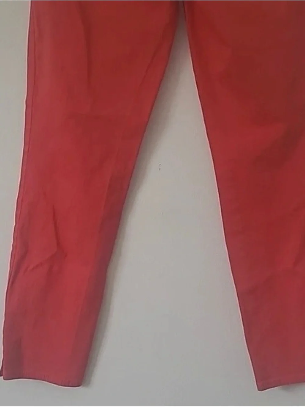 Tory Burch Crimson Cropped Skinny Jeans